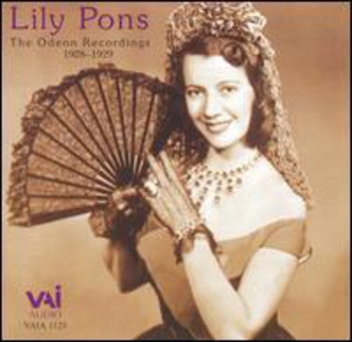 Lily Pons: Lily Pons: Odeon Recordings 1928-29  ( CD )