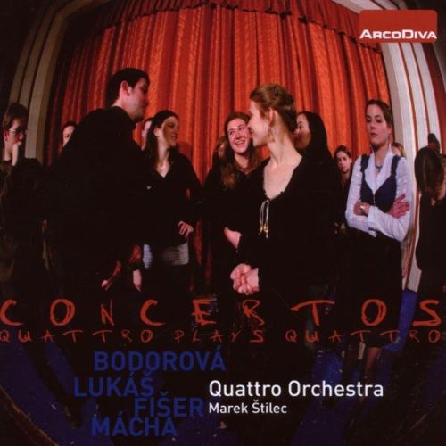 Bodorova / Quattro Orchestra: Concertos: Quattro Plays Quattro  ( CD )