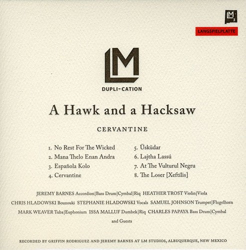A Hawk and a Hacksaw: Cervantine  ( CD )