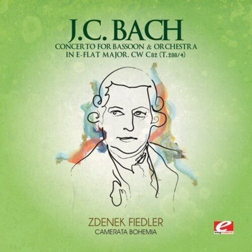 J.C. Bach: Concerto for Bassoon & Orchestra E-Flat Major  ( CD )
