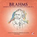 J. Brahms: Concerto Violin & Orchestra in D Major  ( CD )