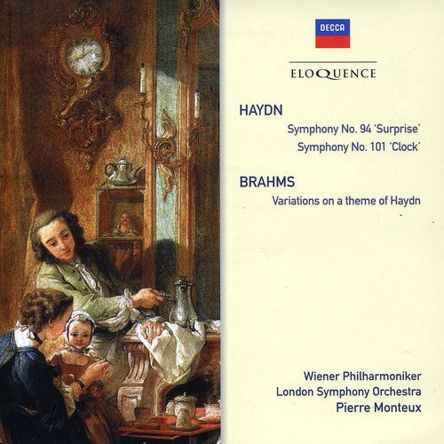 Pierre Monteux: Haydn: Sym Nos 94 & 101 / Brahms: Haydn Var  ( CD )