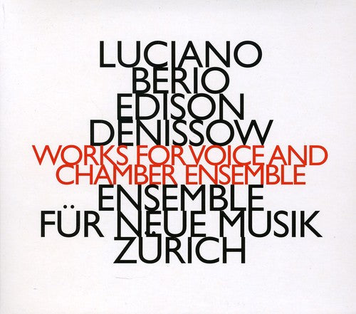 Luciano Berio: Works for Voice & Chamber Ensemble - CD
