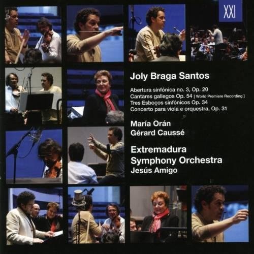 Joly Braga Santos: Abertura Sinfonica No.3-Cantares Gallegos-Tres Esc  ( CD )