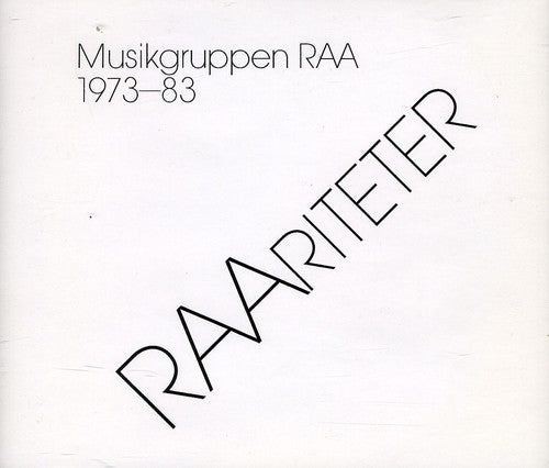 Musikgruppen RAA: Raariteter  ( CD )