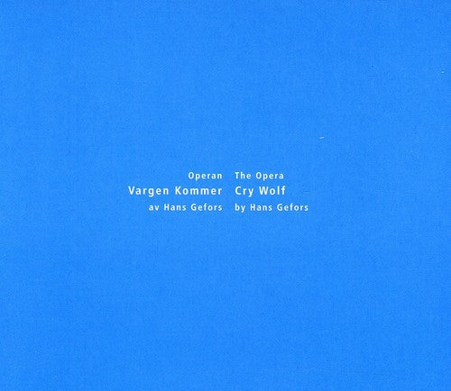 Malm  Opera Orchestra: Opera Cry Wolf  ( CD )