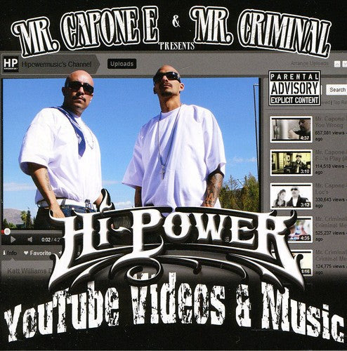Mr. Criminal: Hipowermusic.Com Videos  ( CD )