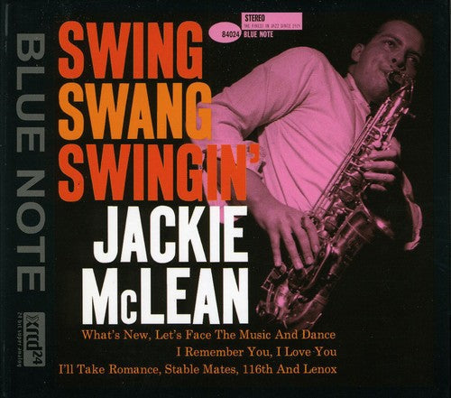 Jackie McLean: Swing, Swang, Swingin - CD