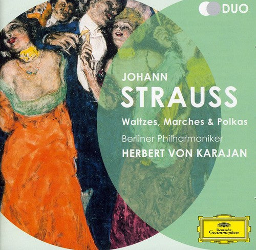 Berliner Philharmoniker/Herbert Karajan: Strauss II. J.: Waltzes Marches & Polkas  ( CD )