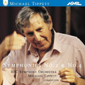 Tipppett & BBC Symphony Orchestra: Tippett-Symphonies 2 & 4  ( CD )
