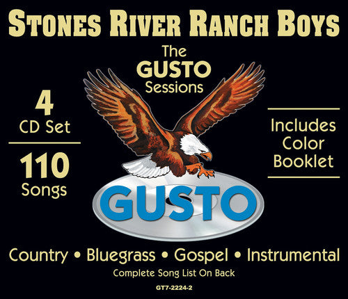 Stones River Ranch Boys: Gusto Sessions  ( CD )