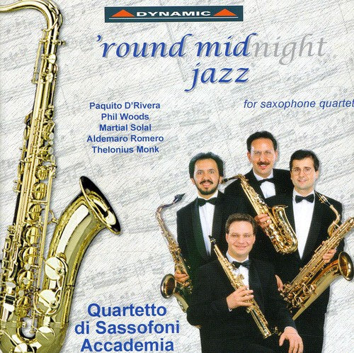 Accademia Saxophone Quartet: Round Midnight Jazz  ( CD )