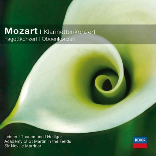 W.a. Mozart: Klarinett Fagott Oboenkonzert/Leister/Thunemann/Holliger  ( CD )