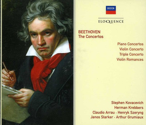 Stephen Kovacevich & Herbert Blomstedt: Beethoven: Complete Concertos  ( CD )