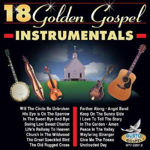 Various Artists: 18 Golden Gospel Instrumentals  ( CD )