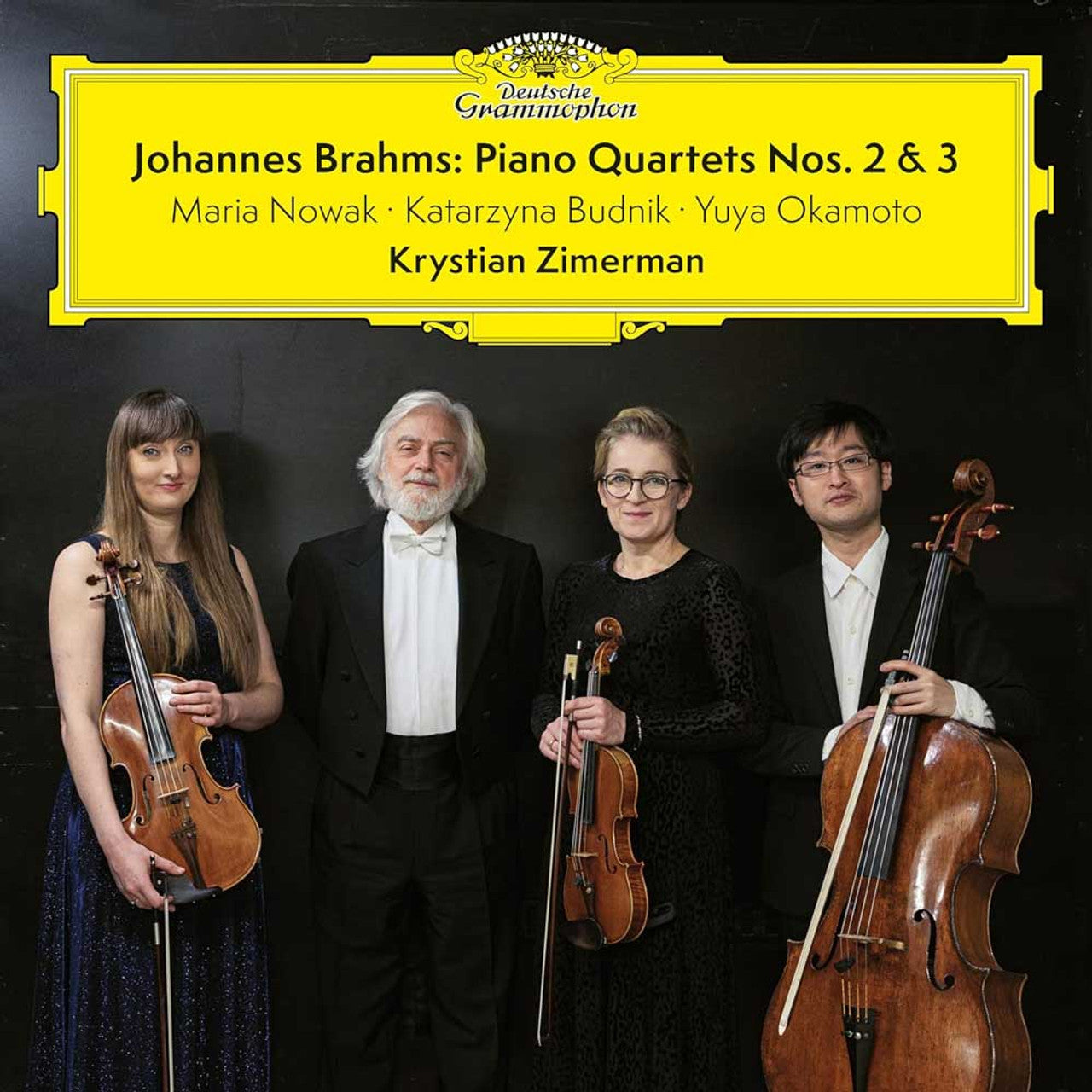 Krystian Zimerman & Johannes Brahms - Piano Quartets Nos. 2 & 3 ( VINYL )