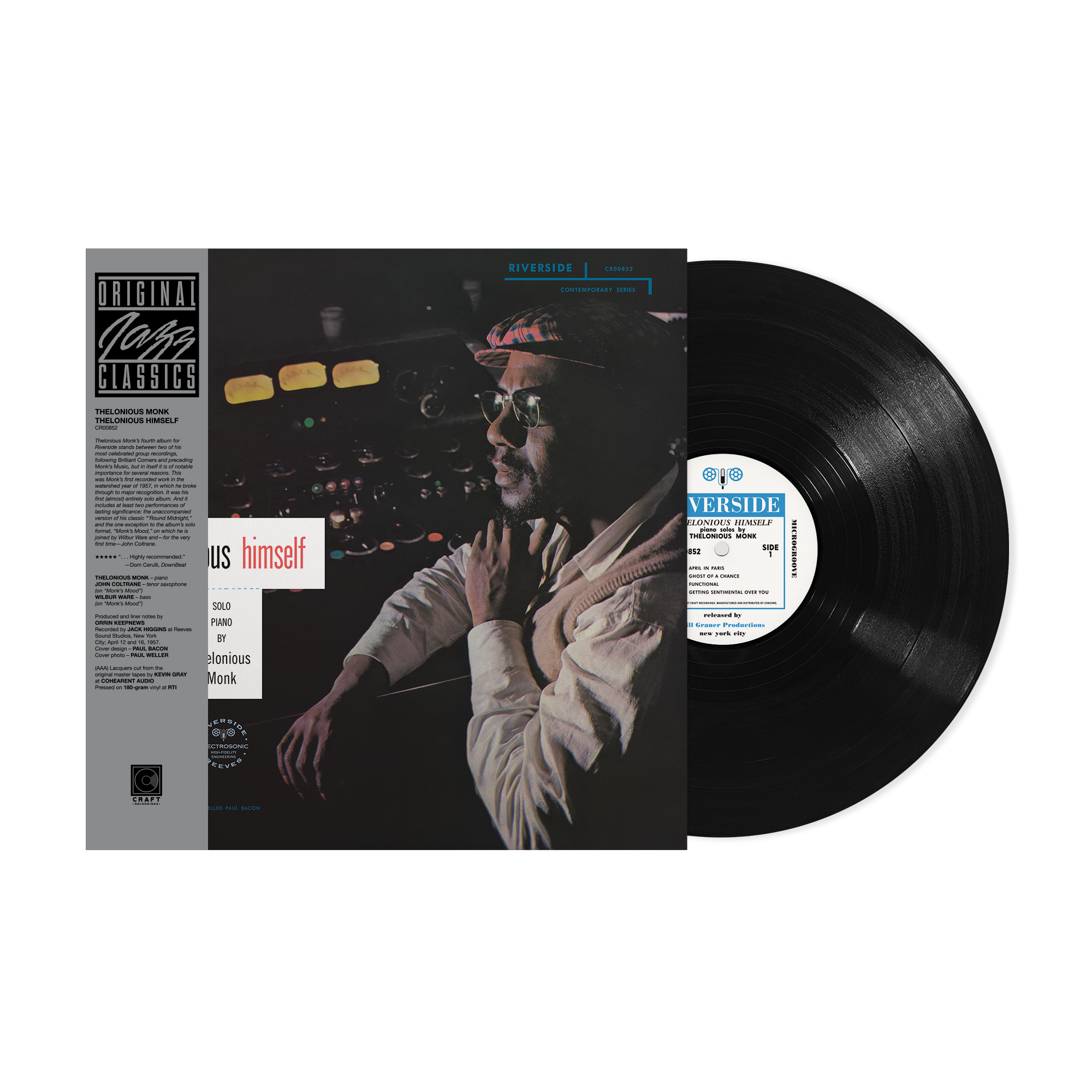 Thelonious Monk - Thelonious Himself - OJC LP