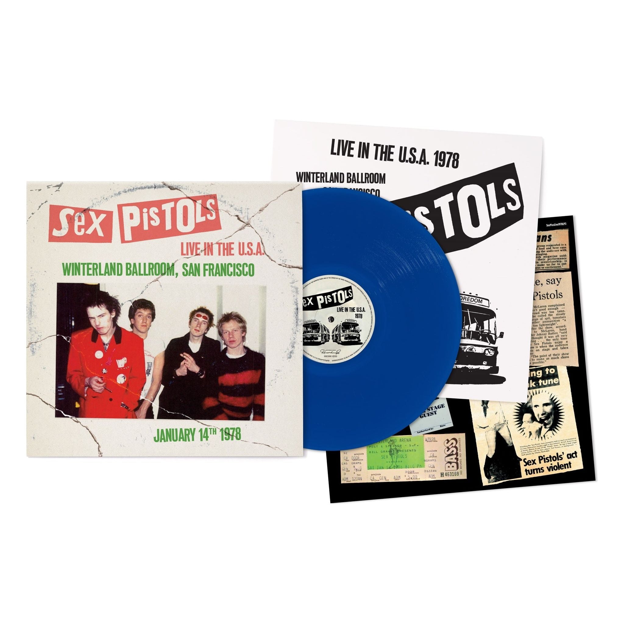 Sex Pistols -  Live In The USA 1978: Winterland Ballroom, San Francisco ( VINYL )