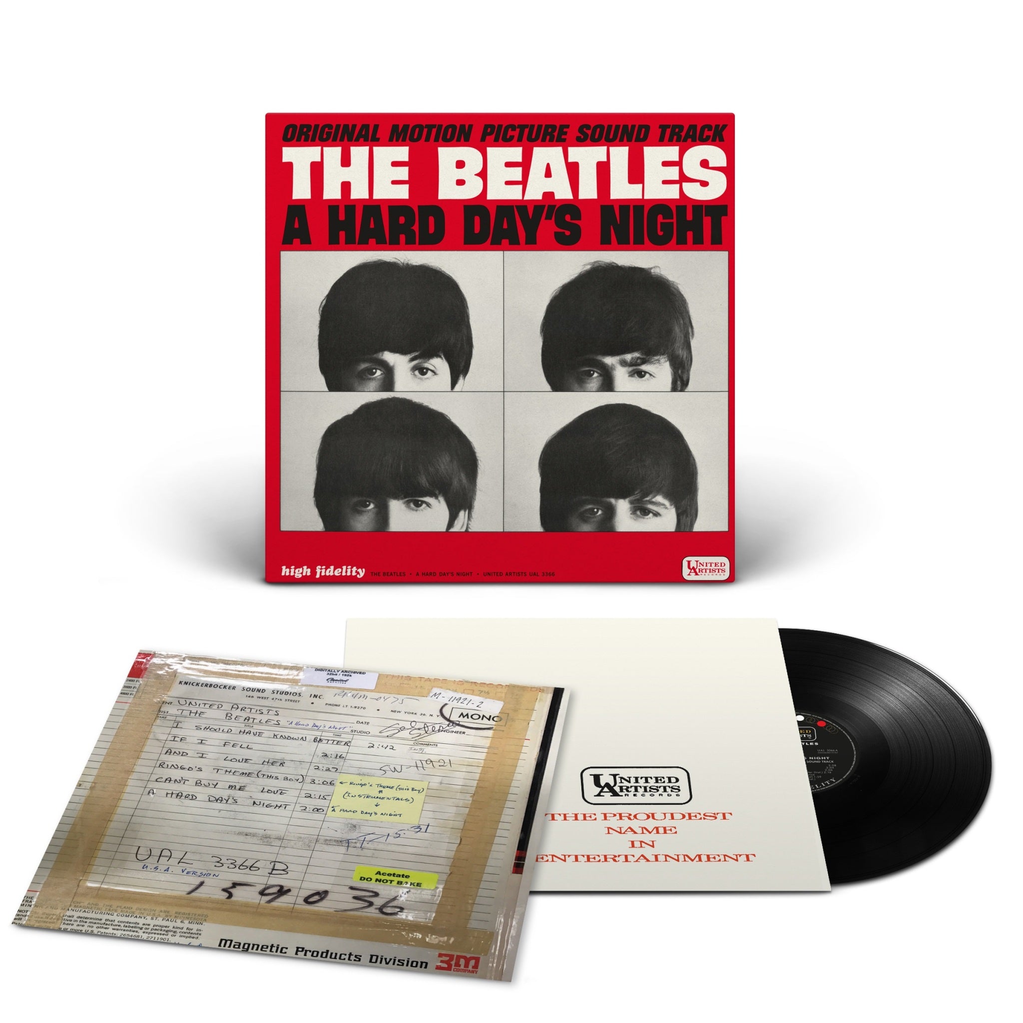 The Beatles - A Hard Day's Night: Original Motion Picture Soundtrack (In Mono) ( VINYL )