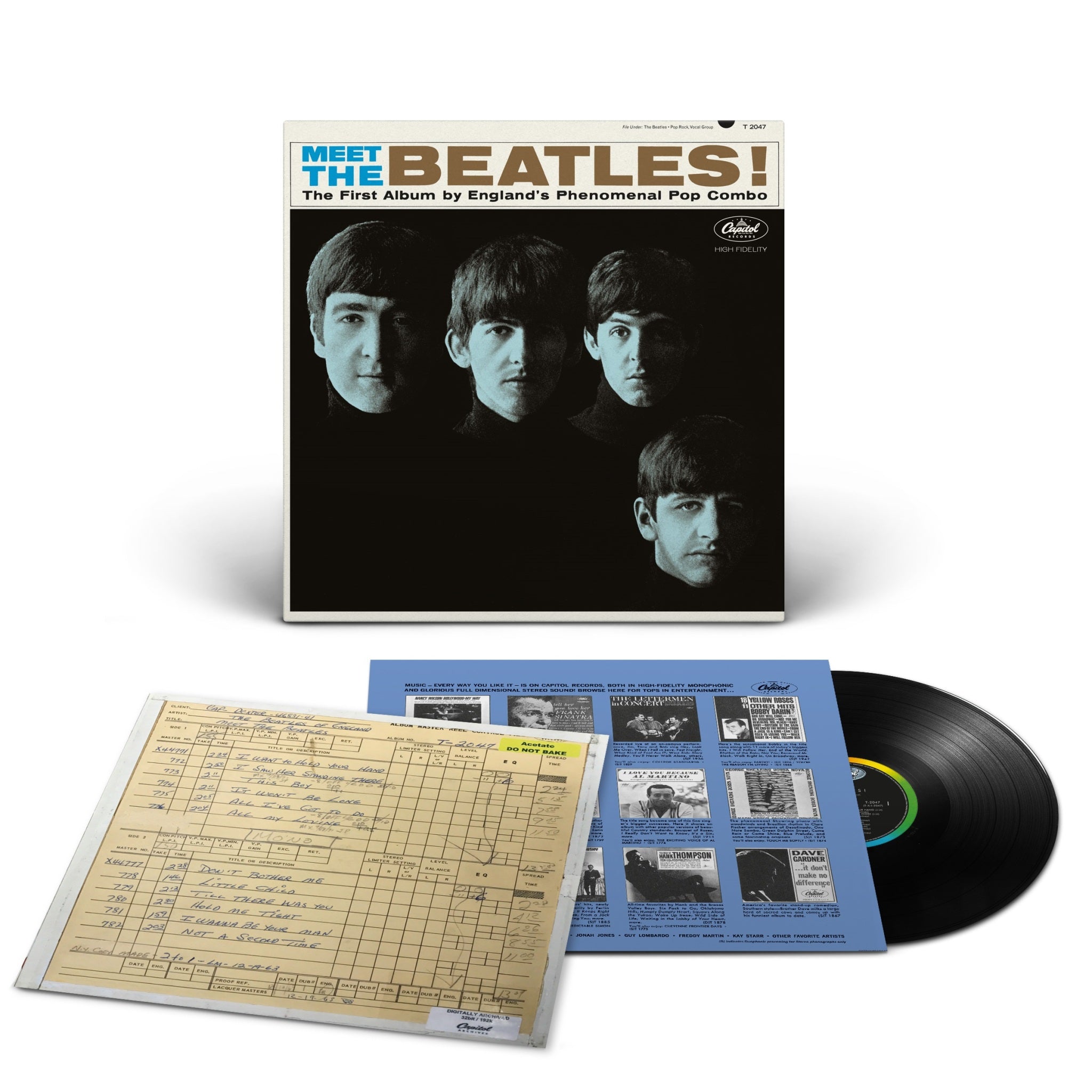 The Beatles - Meet the Beatles! (In Mono) ( VINYL )