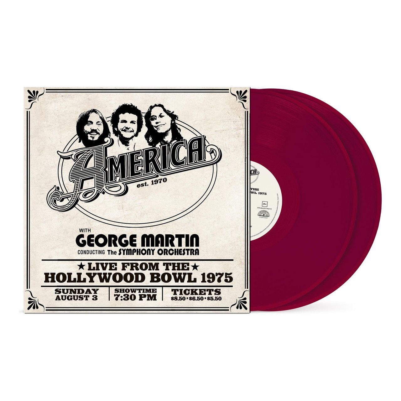 America - Live from the Hollywood Bowl 1975 ( VINYL )