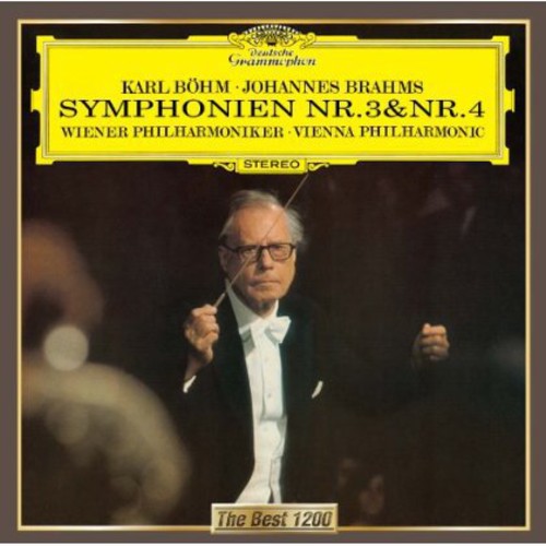 Vienna Philharmonic Orchestra: Brahms: Symphonies Nos. 3 & 4  ( CD )