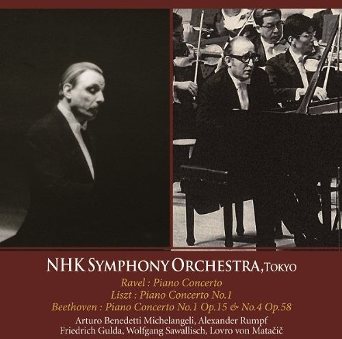 Ravel/Liszt/Beethoven: Piano Concertos  ( CD )