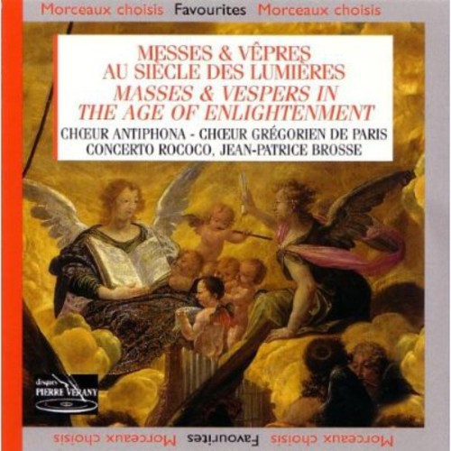 Choir Gregorien De Paris: Masses & Vespers in Age of Enlightenment  ( CD )