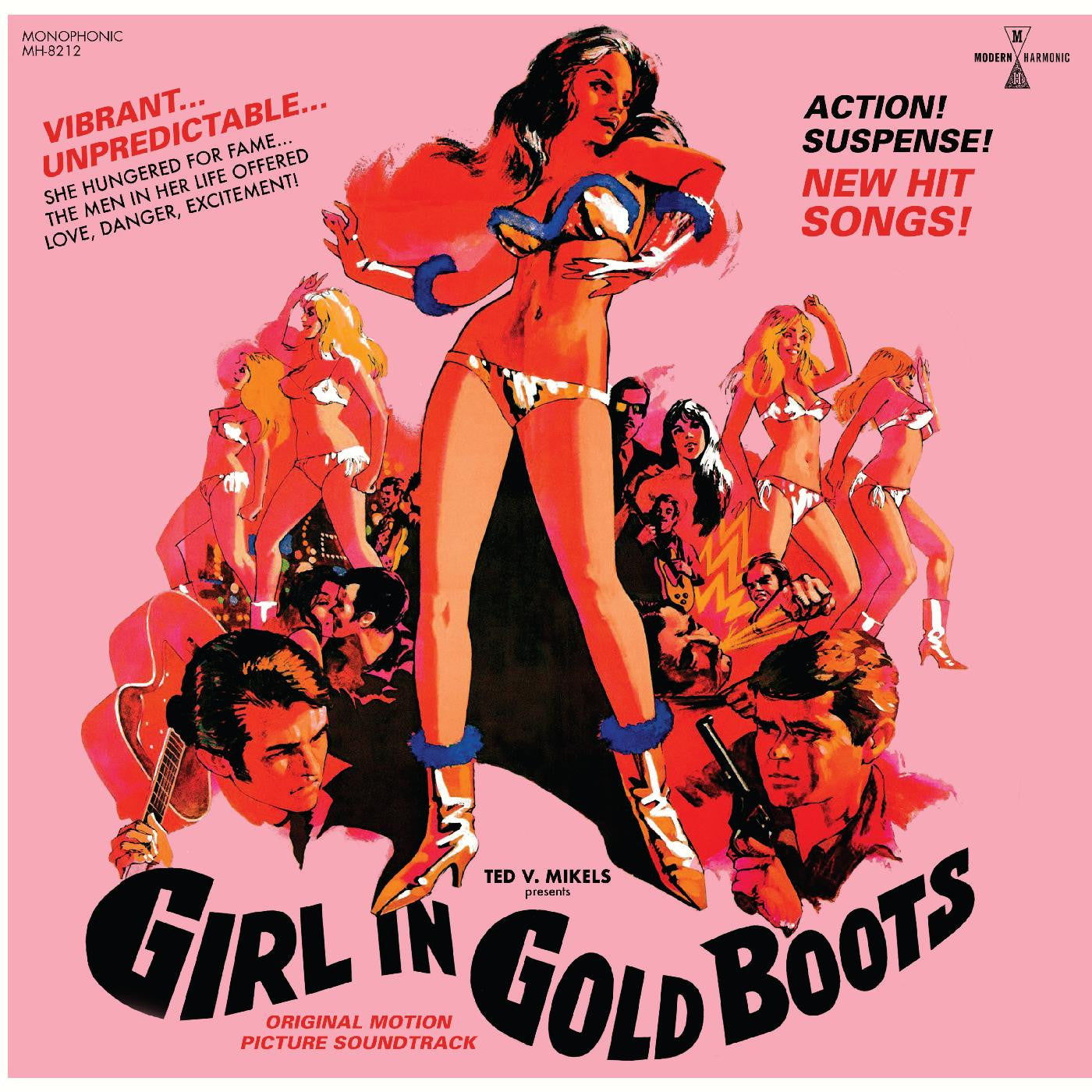 Girl In Gold Boots - Original Motion Picture Soundtrack ( VINYL )