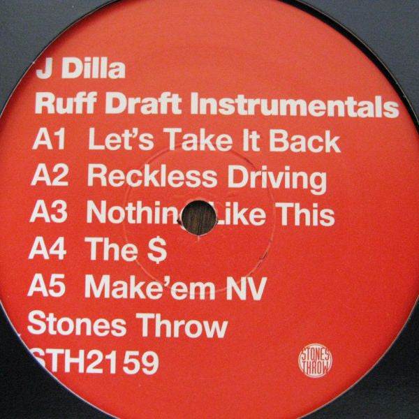 J Dilla - Ruff Draft Beats (Instrumentals) ( VINYL )