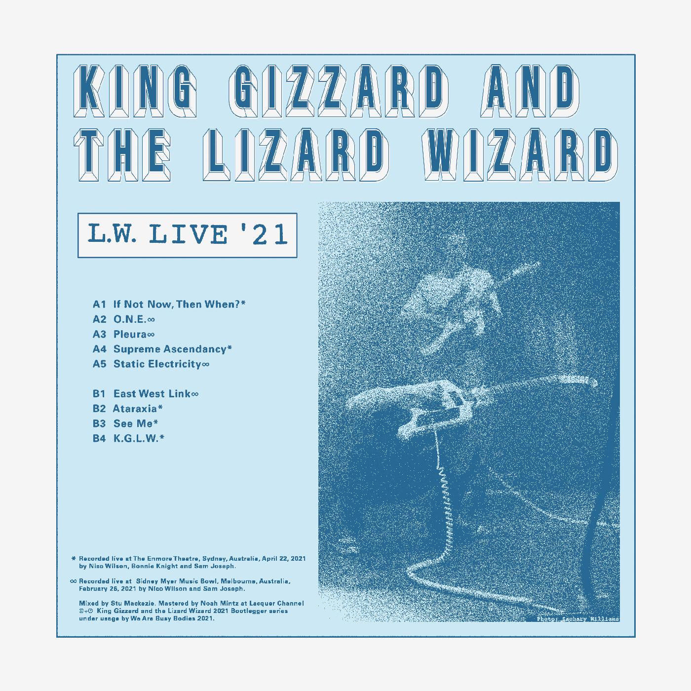 King Gizzard and the Lizard Wizard - L.w. Live In Australia  ( VINYL )