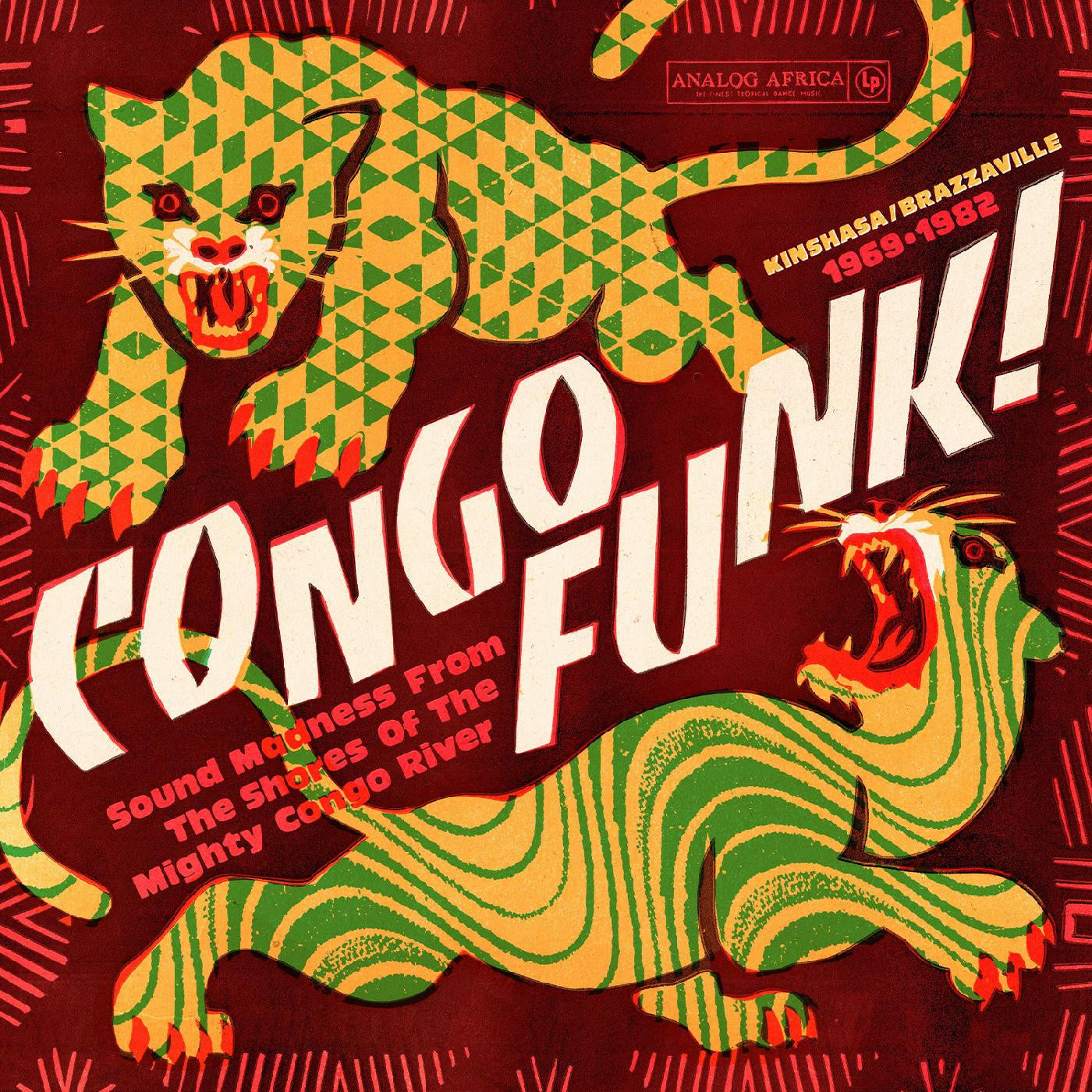 Various Artists - Congo Funk! Sound Madness From The Shores Of The Mighty Congo River (Kinshasa/Brazzaville 1969-1982) ( VINYL )