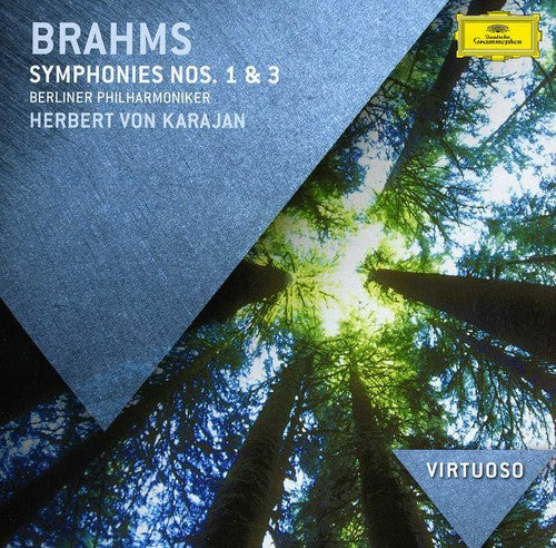 Herbert von Karajan: Virtuoso-Brahms: Symphonies Nos. 1 & 3  ( CD )