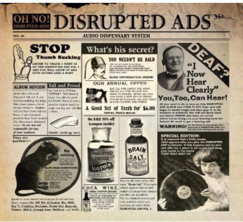 Oh No: Disrupted Ads  ( CD )