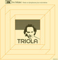 Ivo Malec: Triola Ou Symphonie Pour Moi-Meme - Vinyl