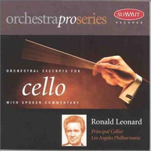 Ronald Leonard: Orchestral Excerpts for Cello  ( CD )