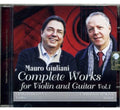 Umberto Cafagna: Mauro Giuliani Compl. Work  ( CD )