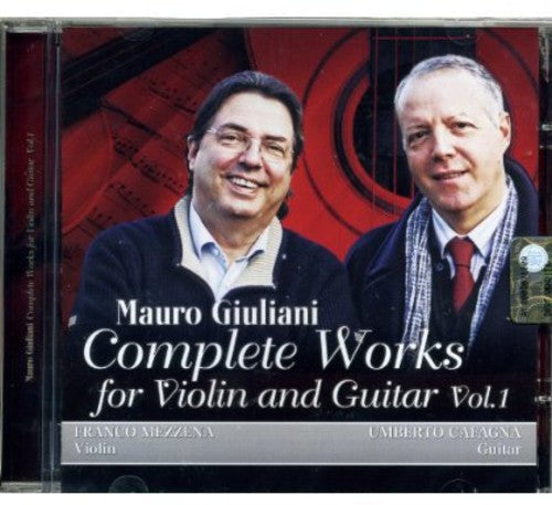 Umberto Cafagna: Mauro Giuliani Compl. Work  ( CD )