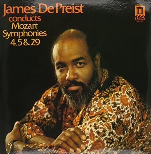 De Preist, James: Mozart Symphonies 4 5 & 29 - Vinyl