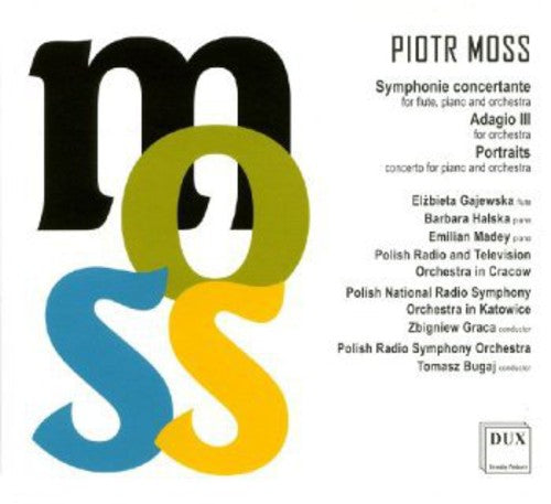 Moss / Gajewska / Polish Radio & Television Orch: Symphonie Concertante / Adagio III / Portraits  ( CD )