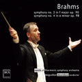 J. Brahms: Symphony Nos 3 & 4  ( CD )