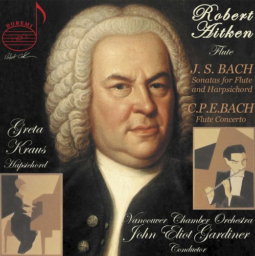 J.S. Bach: Sonatas for Flute & Harpsichord  ( CD )