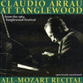 W.a. Mozart: Claudio Arrau Live at Tanglewood  ( CD )