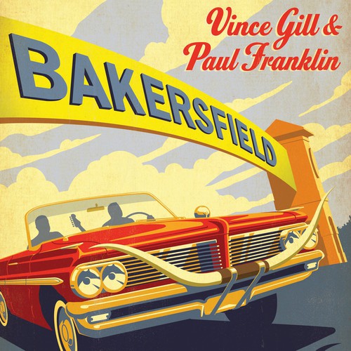 Vince Gill & Paul Franklin: Bakersfield  ( CD )