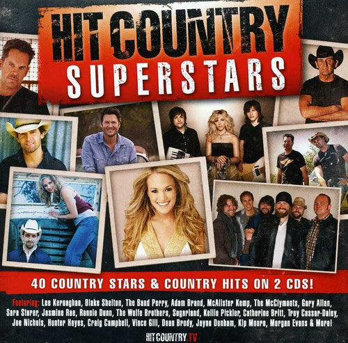 Various Artists: Hit Country Superstars  ( CD )