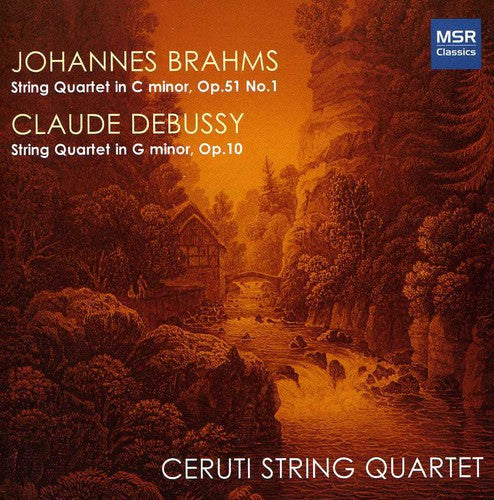 J. Brahms: Ceruti String Quartet Plays Brahms & Debussy  ( CD )