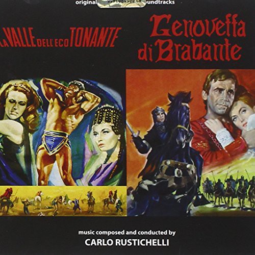 Carlo Rustichelli: La Valle Dell'Eco Tonante (Hercules of the Desert) / Genoveffa Di Brabante (The Revenge of the Crusader) (Original Soundtracks) - CD