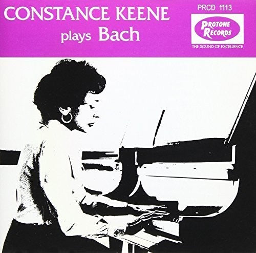 Constance Keene: Plays Bach  ( CD )