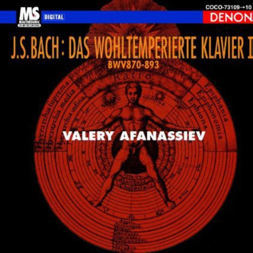 Valery Afanassiev: Bach: Das Wohltemperierte Klavier 2  ( CD )