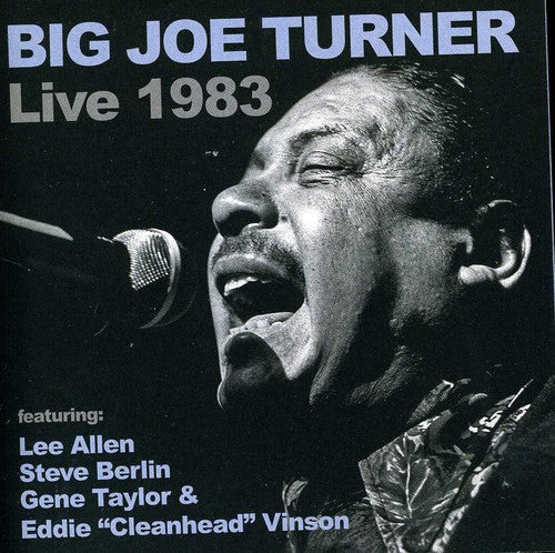 Big Joe Turner: Big Joe Turner Live 1983  ( CD )